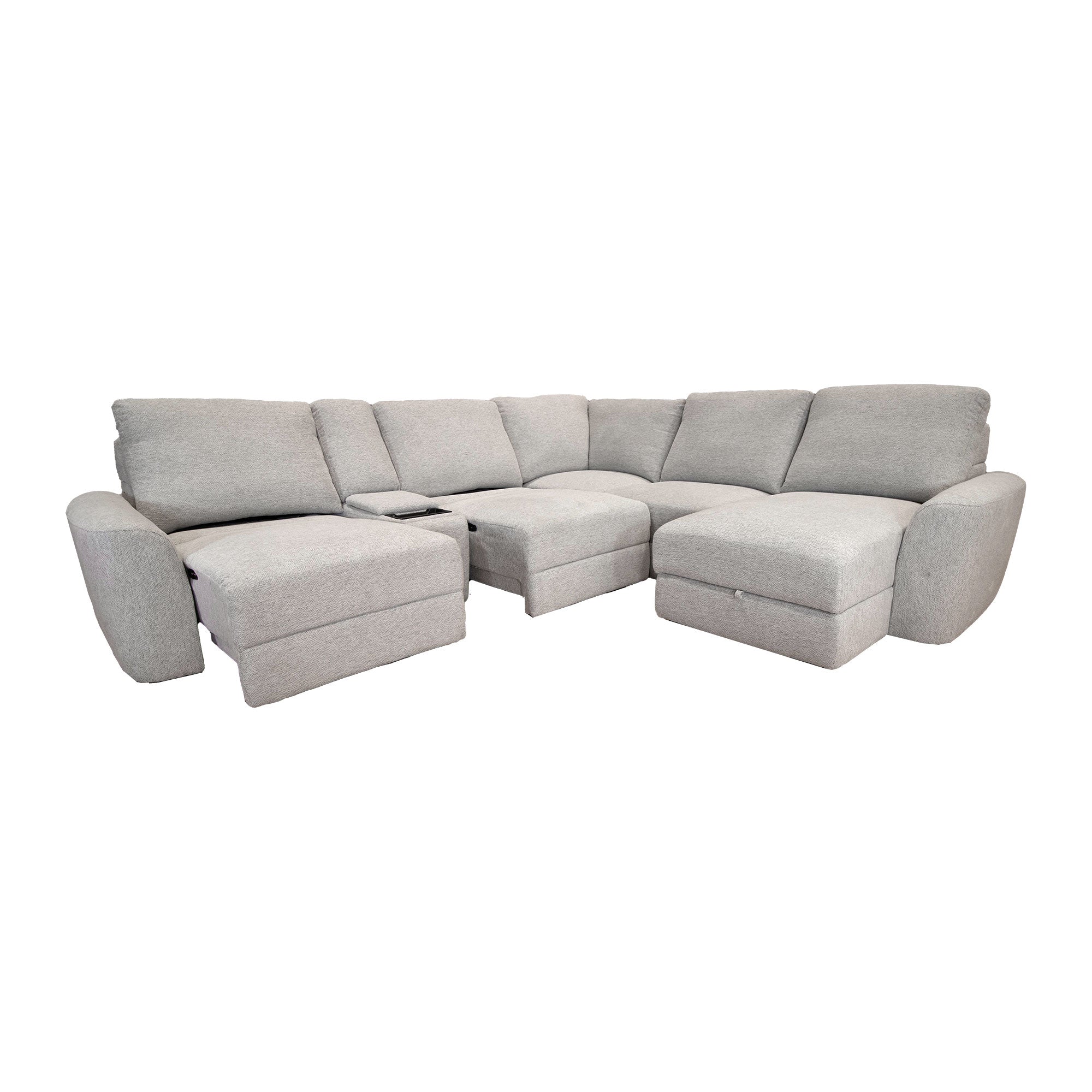 Catori 6 Piece Power Sliding Sectional