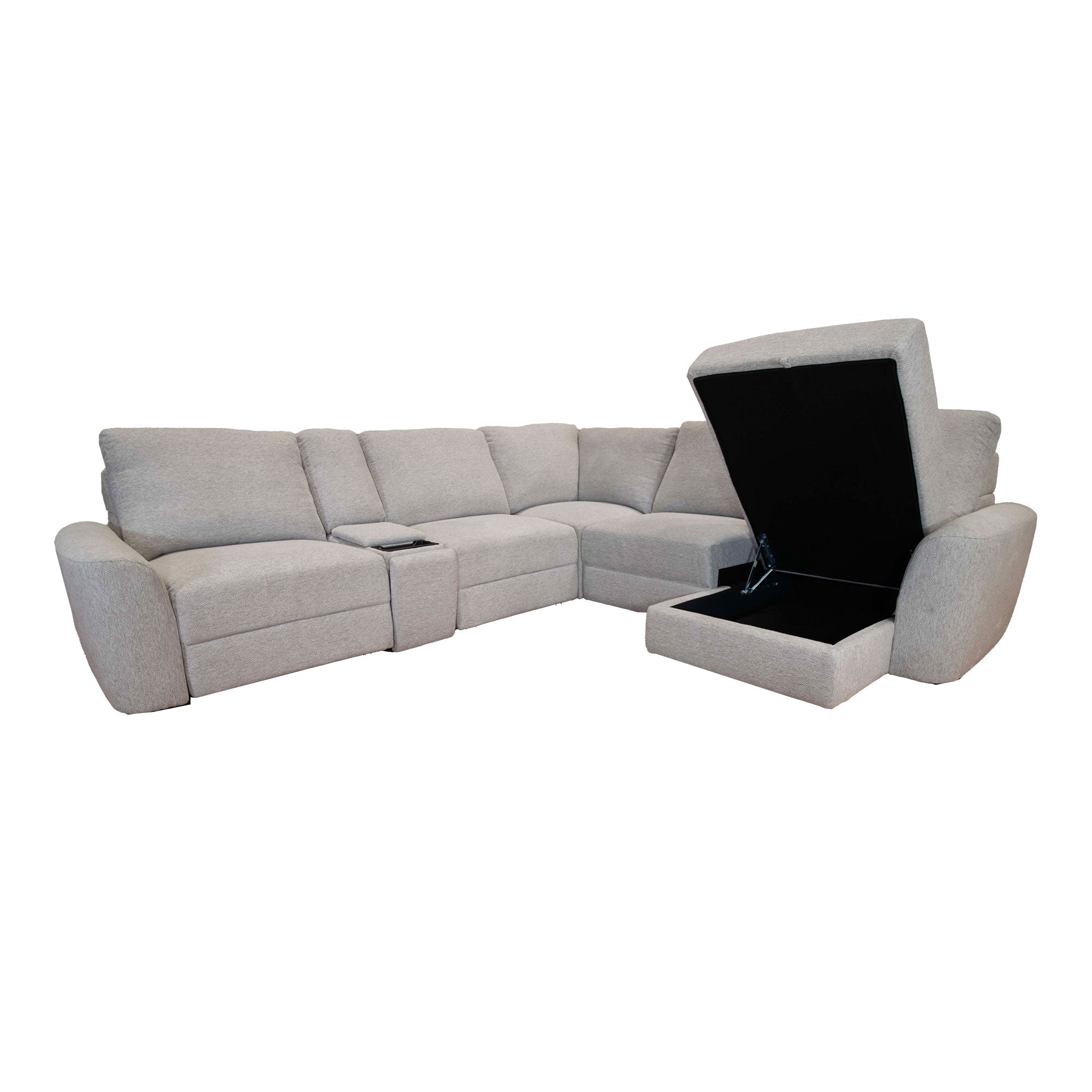 Catori 6 Piece Power Sliding Sectional