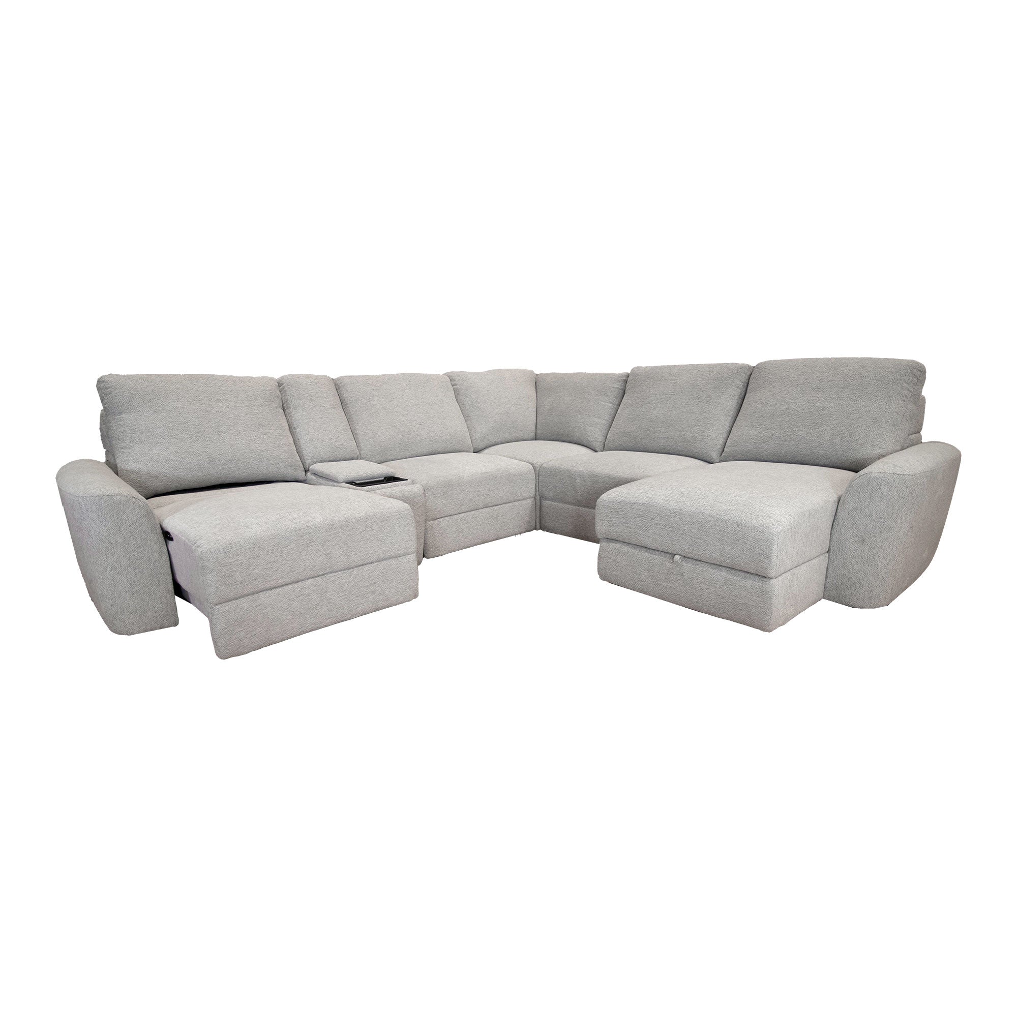 Catori 6 Piece Power Sliding Sectional