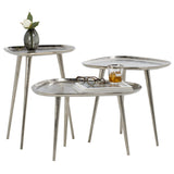 Abstract Tall Side Table