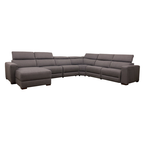 Knox Reclining Sectional Sofa Land