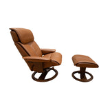 Arthur Reclining Chair + Ottoman