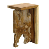 Natural Root End Table