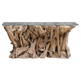 Teak Root Sofa Table