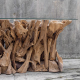 Teak Root Sofa Table