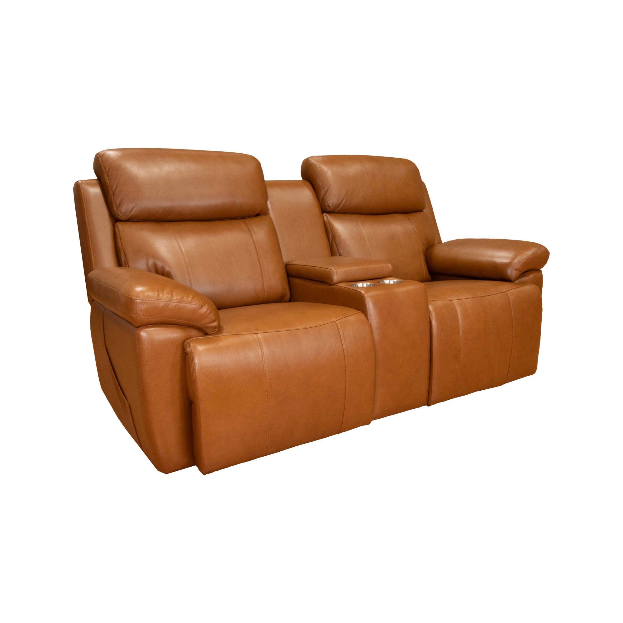 Townes Reclining Loveseat with Console – Sofa Land