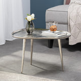 Abstract Low Side Table